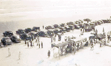 Cocoa Beach merchants picnic on the beach 1939
